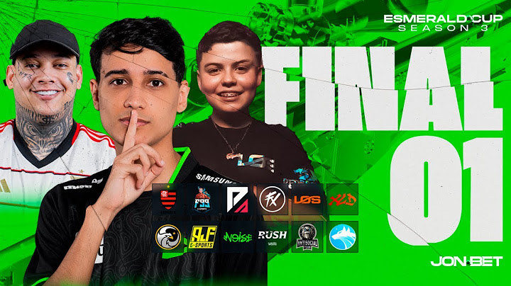 ESMERALD CUP 💚 GRANDE FINAL - DIA 1 💚 NOISE, FLUXO, FLAMENGO, FAZ O P, LOS, F99, AJF #PAGAJON