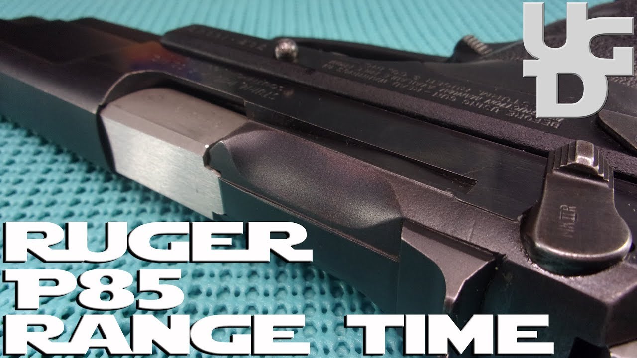 Обзор пистолета Ruger P85 калибра 9 мм от г-жи УГД.