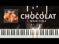 Chocolat main title by rachel portman piano solo  tutorial