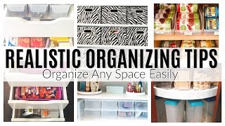 HOW TO GET ORGANIZED! | 7 ORGANIZING TIPS TO GET ORGANIZED & STAY ORGANIZED | HOME ORGANIZING TIPS