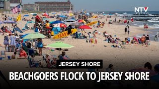Beachgoers flock to Jersey Shore for Memorial Day weekend