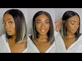 Blonde peekaboo highlight bob wig  soul lady wigs x wigsandwanderlust