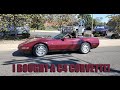 I Bought A C4 Corvette!