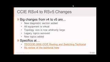 "CCIE R&S V5 Updates" by Brain McGahan