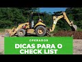 Como Fazer um teste numa Retroescavadeira | Dicas de ouro para Operadores Iniciantes!