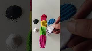 simple Rangoli, satisfying rangoli, Easy rangsatisfying #asmroli, Tricks and tips,ASMR#rangoli