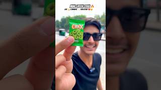 Mini CRAX Packet Challenge 🤏 Kya Milega Andar?#shorts #youtubeshorts #crax #snacks #indiansnacks