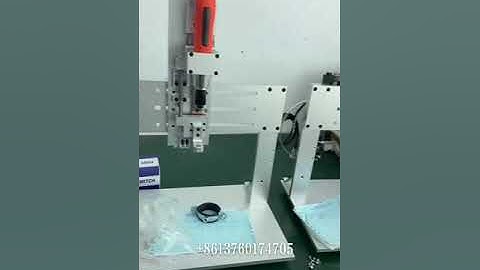 Automatic screwdriver machine testing video