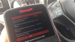 Mercedes Diagnostic i980 iCarsoft Live Data for all systems screenshot 3