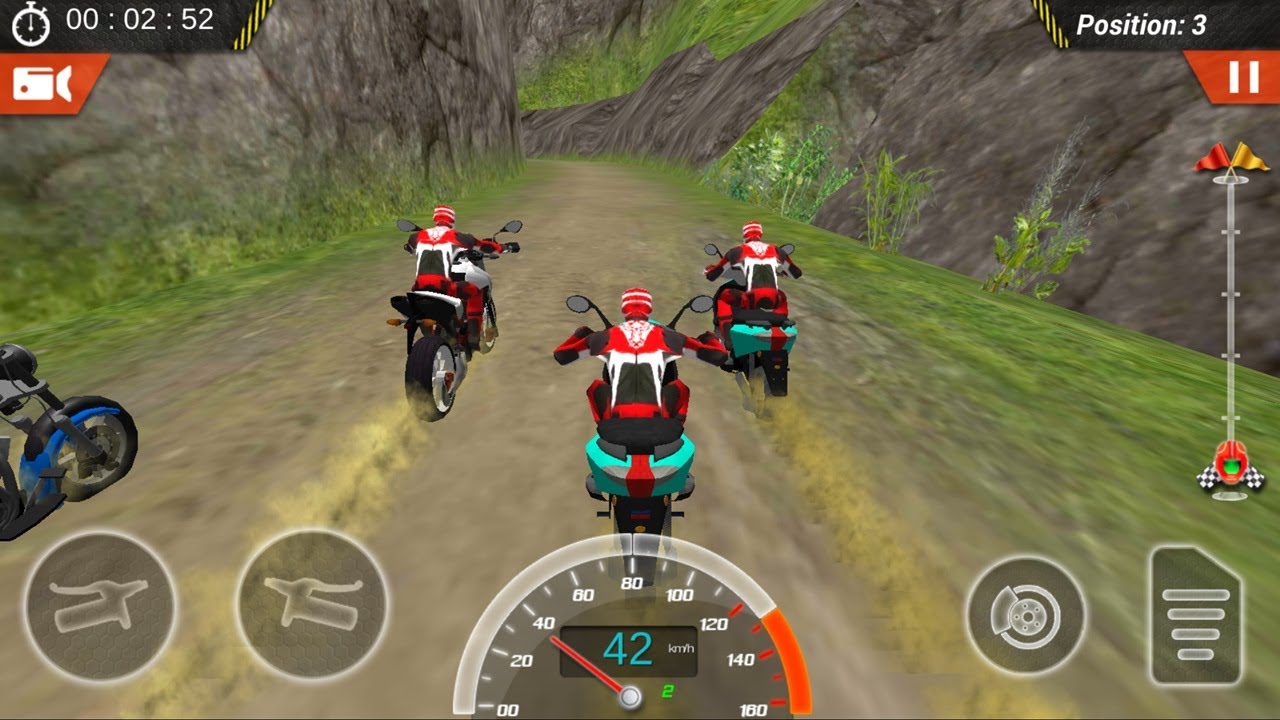 Jogo de Moto de trilha corrida de moto - jogos de motos 