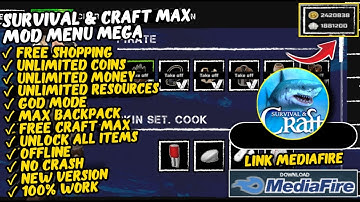 Survival & Craft Mod Menu Apk - Unlimited Money, Unlocked All & Free Shopping