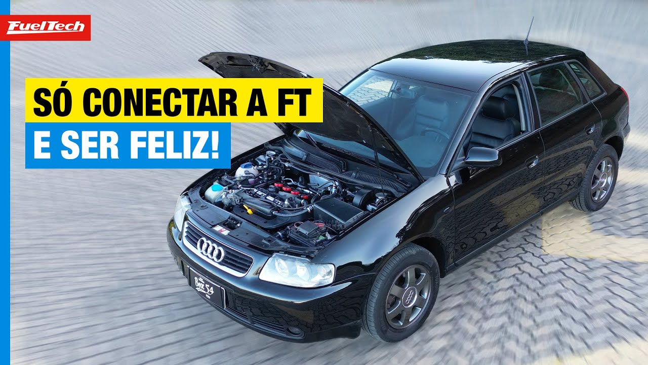 A3 Turbo 300cv com Chicote Plug and Play FuelTech!