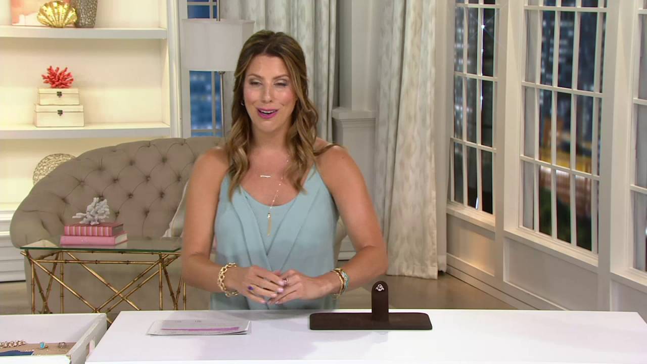 Oval Morganite and Diamond Ring, 14K Gold 5.00 ct on QVC - YouTube