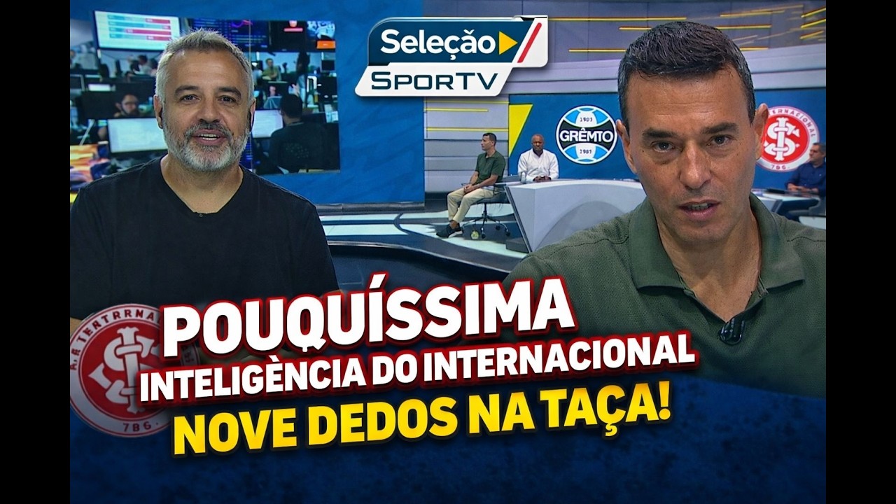 RIZEK NÃO PERDOOU | POUQUÍSSIMA INTELIGÊNCIA DO INTERNACIONAL | Seleção SportTV