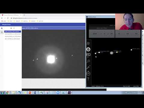 Como identificar, Mark, e Label Luas com Afterglow e Stellarium