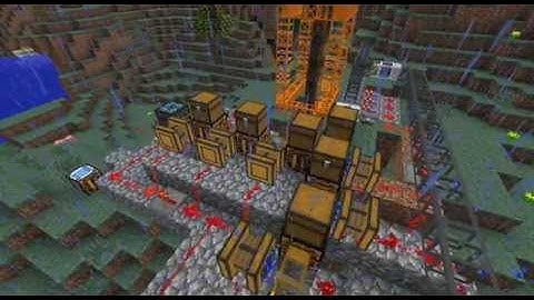 Buildcraft Self Sustaining Cobblestone Factory - Minecraft
