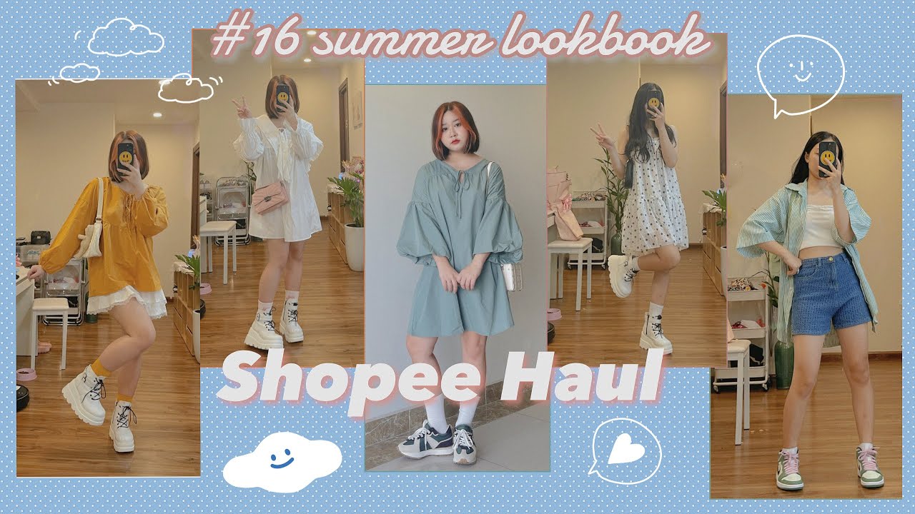 SHOPEE HAUL #22 | QUÁ NHIỀU ĐỒ XINH TRONG MỘT VIDEO👗👚👙 | 16 OUTFITS DIỆN HÈ NHẤT ĐỊNH NÊN CÓ