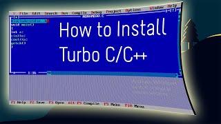 How to install Turbo C/C++ in windows