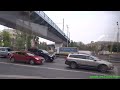 Autobusy w Moskwie, linia KM (Kaszyska - Warszawska - Kachowska) / Автобусы в Москве, маршрут КМ