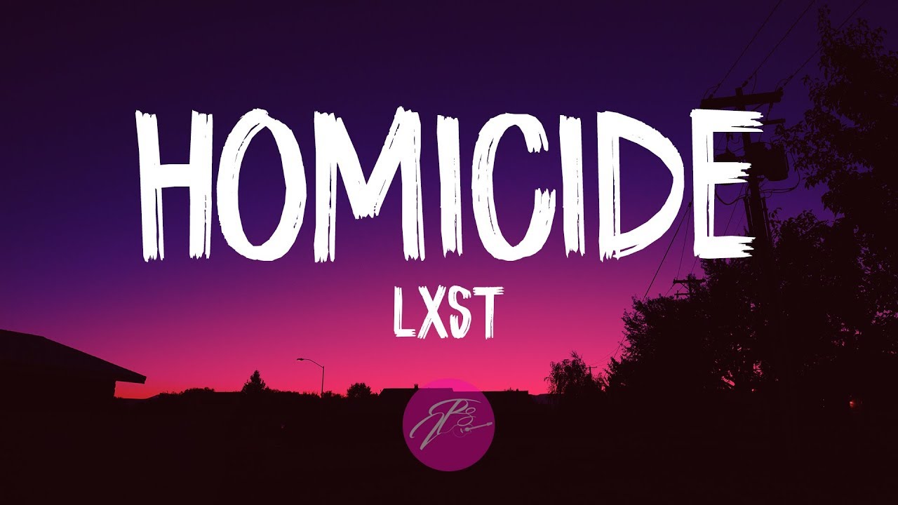 LXST HOMICIDE (Lyrics/Lyric Video) ft. Powfu YouTube