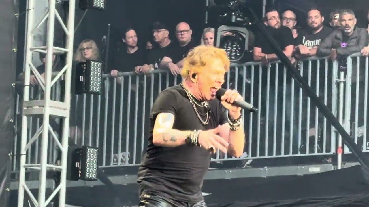 Guns N’Roses “Paradise City” live @ Back to the Beginning, Villa Park, Birmingham 5th July 2025