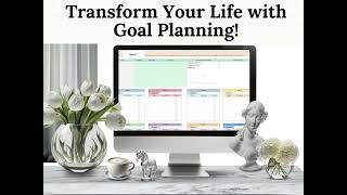 Goal Setting Template Google Sheet Goal Planning Spreadsheet Planner Spreadsheet Smart Goal