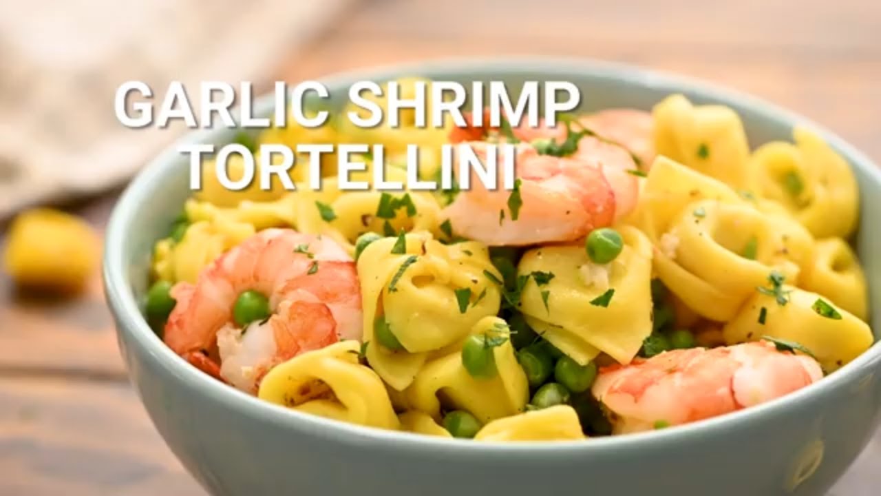 How to Make Garlic Shrimp Tortellini! YouTube