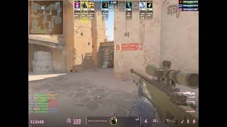 SURELY NOT WALLHACK! 😱 CS2 Epic AWP Wallbang