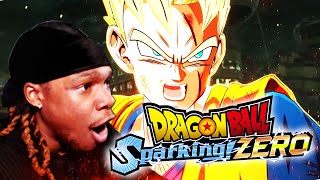 THIS GAME CANT BE REAL!!! NEW Dragon Ball Sparking Zero Master and Apprentice Trailer REACTION