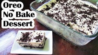 ... oreo no bake dessert or you can also call it float is another
favorite frozen dessert. like mango follows the same procedu...