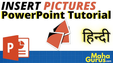 How to Insert Pictures in Microsoft Powerpoint in Hindi | Pictures in PPT Slides