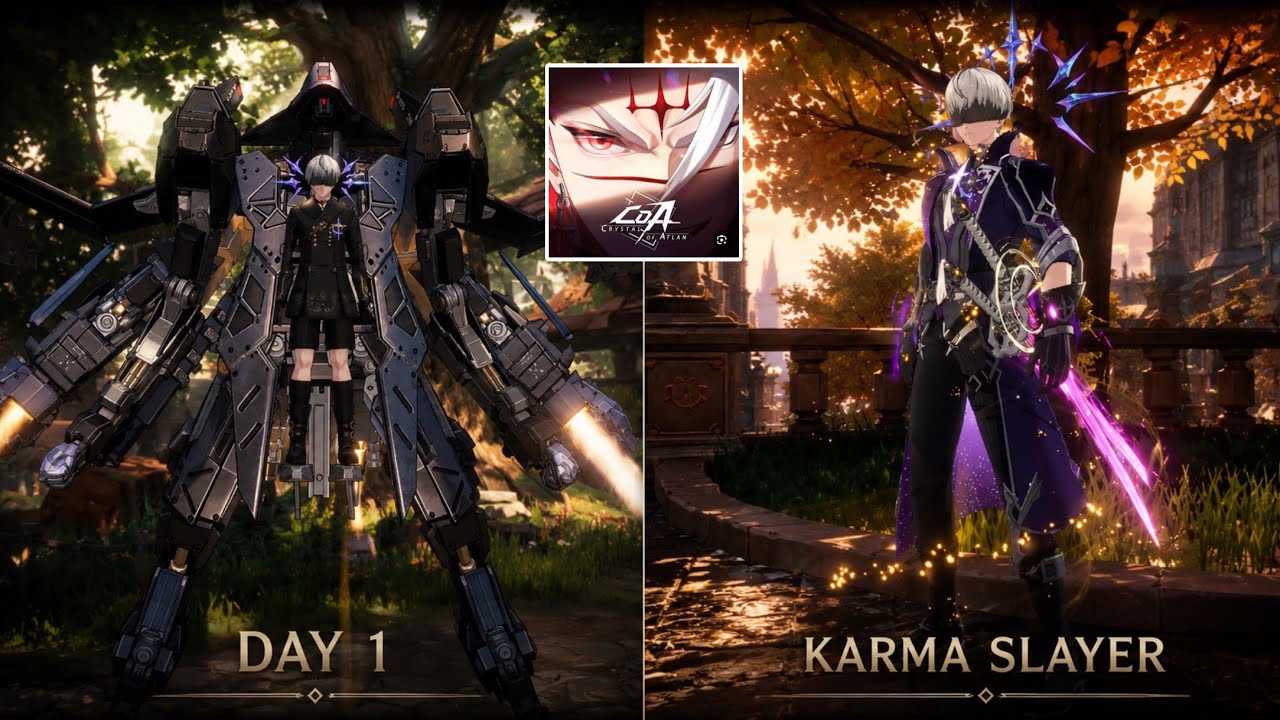 [CoA] Day 1 with Karma Slayer 🔥, Crystal of Atlan anniversary update ...