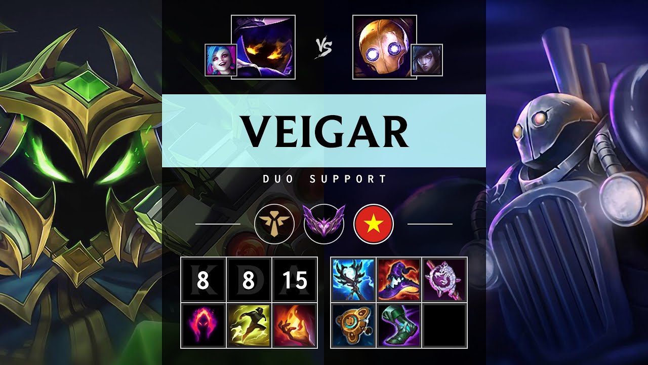 Veigar Support vs Blitzcrank - VN Master Patch 25.19