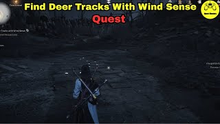 Find Deer Tracks With Wind Sense Quest Where Winds Meet