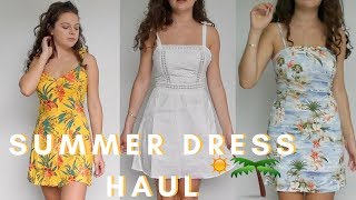 SUMMER DRESS TRY ON HAUL 2018 Forever21