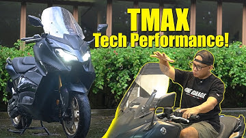 Yamaha TMAX Techmax Full Review