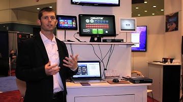 HRS Control - Raptor UDC Pro control server introduction at InfoComm 2013 with Drew Taylor