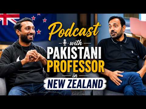 Podcast with Pakistani Professor in New Zealand doing PostDoc from University of Auckland 2026 AUT