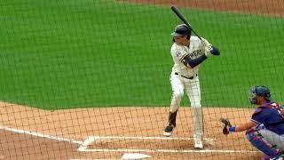 Details Christian Yelich Slow Motion Home Run Baseball Swing Hitting Mechanics Instruction Video Tips 1 Update
