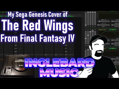 My Sega Genesis cover of The Red Wings from Final Fantasy IV | YM2612