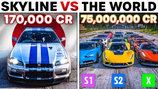 Forza Horizon 5 | Nissan GTR Skyline VS The World | How Much Performance Can You Get for 170,000 CR?
