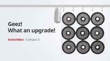 SwitchBot Curtain 3 | Double the power, push up to 16kg with ease! | SwitchBot