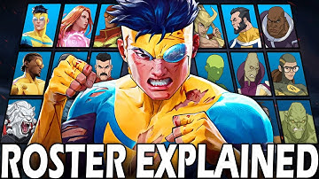 Invincible VS Roster Explained - Heroes and Villains!