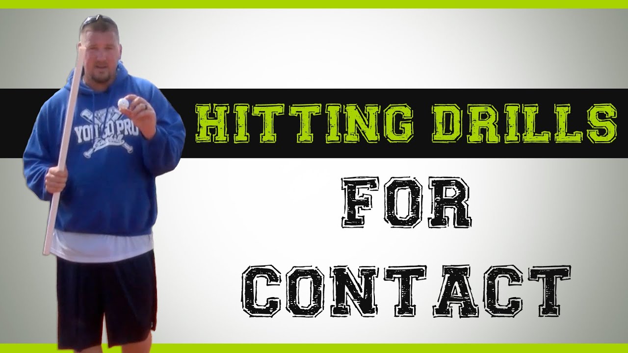 3 Baseball Hitting Drills for Contact