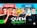 SNIPERS VS RUSHADORES NA LOUD FREE FIRE!