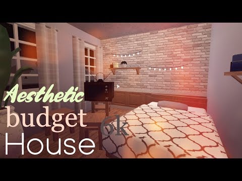 Bloxburg House Build Aesthetic Budget House 6k Roblox Youtube