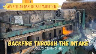 Engine VOLVO D16 Valve intake problem ( intake temperature overheat) 
