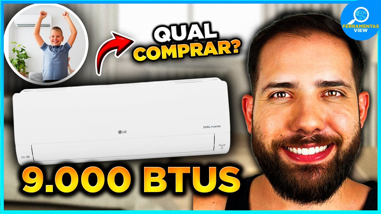 OS Melhores Ar Condicionado 9.000 BTUs Custo Benefício em 2025 - YouTube