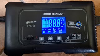 Fumo Htrc P20 Charger 20 A1224 V Repair Function Pulse Charging Electrolyte Density