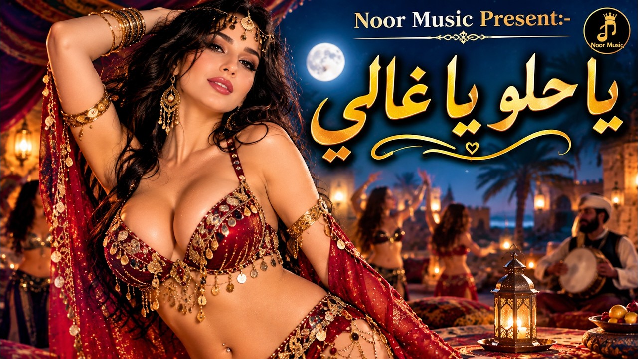 يا حلو يا غالي | أغنية عربية شرقية رومانسية | رقص شرقي وموسيقى عربية | Noor Music